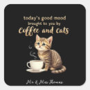 Zoek naar grappige koffie stickers Gelukkig