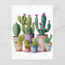 Zoek naar cactussen briefkaarten Botanisch
