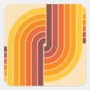 Zoek naar retro patroon stickers Minimalistisch