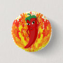 Zoek naar vlammen buttons Cartoon