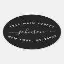 Zoek naar eigen stickers Eenvoudige typografie