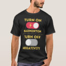 Zoek naar badmintonspeler tshirts Badmintonkunst