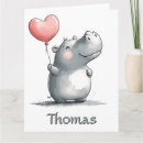 Zoek naar nijlpaarden kaarten Schattig