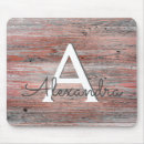 Zoek naar rustiek hout muismatten Voor haar