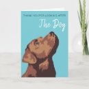 Zoek naar chocolade labrador retriever kaarten Dank u
