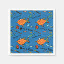 Zoek naar vissen servetten Tropisch