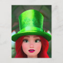 Zoek naar roodharige briefkaarten Dame