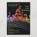 Zoek naar muzieknoot uitnodigingen Feest