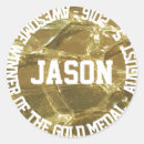 Zoek naar winnaar stickers Goud