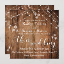 Zoek naar houten huwelijk uitnodigingen Koppel