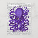 Zoek naar vintage octopus briefkaarten Steampunk