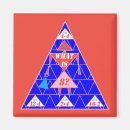 Zoek naar driehoek magneten Wiskunde