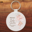 Zoek naar roze baby shower sleutelhangers Meisje