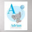 Zoek naar olifant met ballon posters Baby jongen