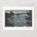 Zoek naar zwemmers briefkaarten Drijven