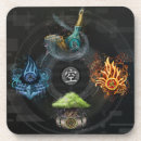 Zoek naar vuur onderzetters Aarde