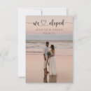 Zoek naar we eloped uitnodigingen We zijn gevlucht