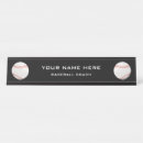 Zoek naar honkbal naambordjes Coach