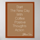 Zoek naar positieve gedachten posters Elk persoon