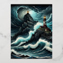 Zoek naar piraat schip briefkaarten Zee