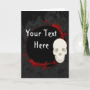 Zoek naar macabere kaarten Schedel