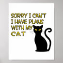 Zoek naar grappige kat posters Katje