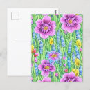 Zoek naar paarse bloem briefkaarten Voor hem/haar