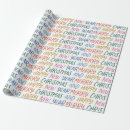 Zoek naar rainbow cadeaupapier Typografie