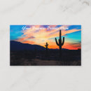 Zoek naar desert cactus visitekaartjes Saguaro