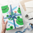 Zoek naar grappige kikker cadeaupapier Voor kinderen