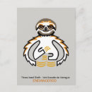 Zoek naar sloth briefkaarten Sloep