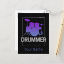Zoek naar drummer briefkaarten Trommels