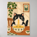 Zoek naar japanse katten posters Zwarte kat