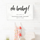 Zoek naar modern spandoeken Baby shower