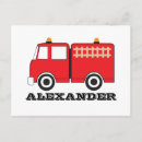 Zoek naar brandweerman briefkaarten Brandweerauto