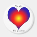 Zoek naar zonneschijn magneten Liefde