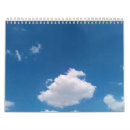 Zoek naar wolken kalenders Blauw