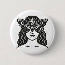 Zoek naar vlinder speld buttons Meisje