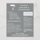 Zoek naar het schilderen flyers Schilderen en decoreren bedrijf