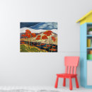 Zoek naar bloemen landschap posters Kleurrijk