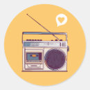 Zoek naar retro radio stickers Vintage