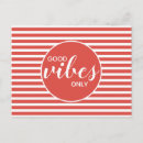 Zoek naar goede vibes briefkaarten Citaat