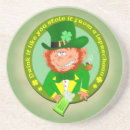 Zoek naar irish onderzetters Leprechaun