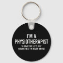 Zoek naar fysiotherapie sleutelhangers Therapeut