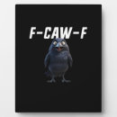 Zoek naar grappige fotoplaat F caw f