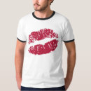 Zoek naar kus lippen tshirts Rode lippenstift