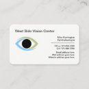 Zoek naar optometrist visitekaartjes Zicht