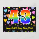 Zoek naar verjaardag 43 briefkaarten 43 jaar oud