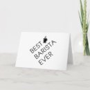 Zoek naar barista kaarten Café