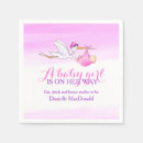 Zoek naar ooievaars servetten Roze